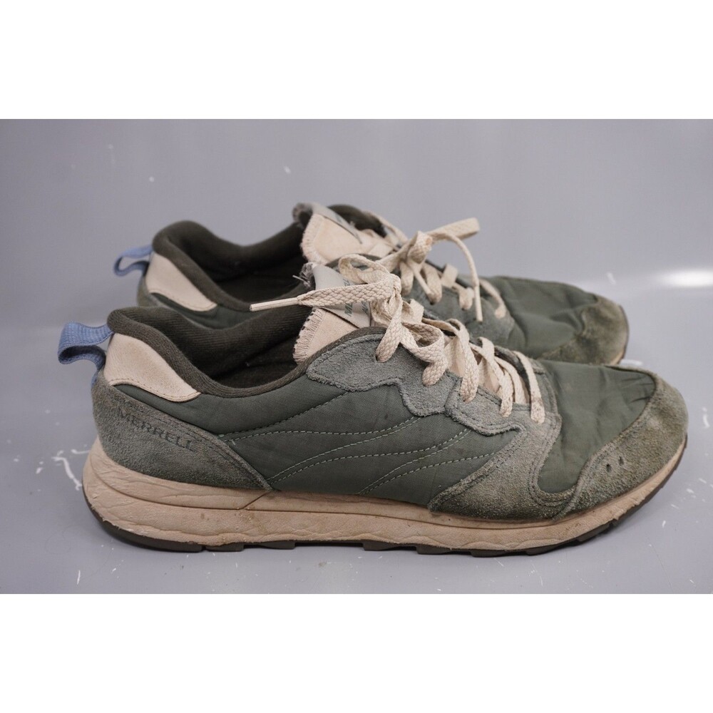 Merrell Alpine 83 Mens Sz 10 Trail Sneaker Green Olive Retro Outdoor J006059